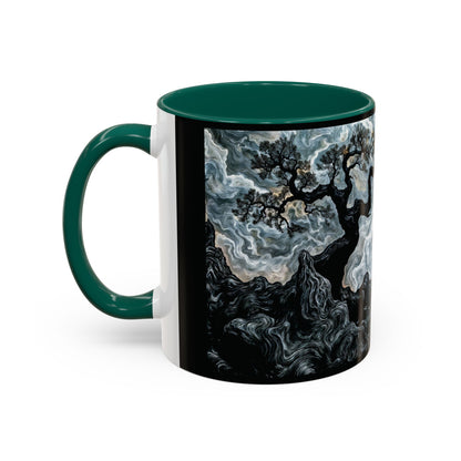 "An Crann Naomh (Gaelic) - The Sacred Tree (English)", Colorful Mugs (11oz & 15oz)