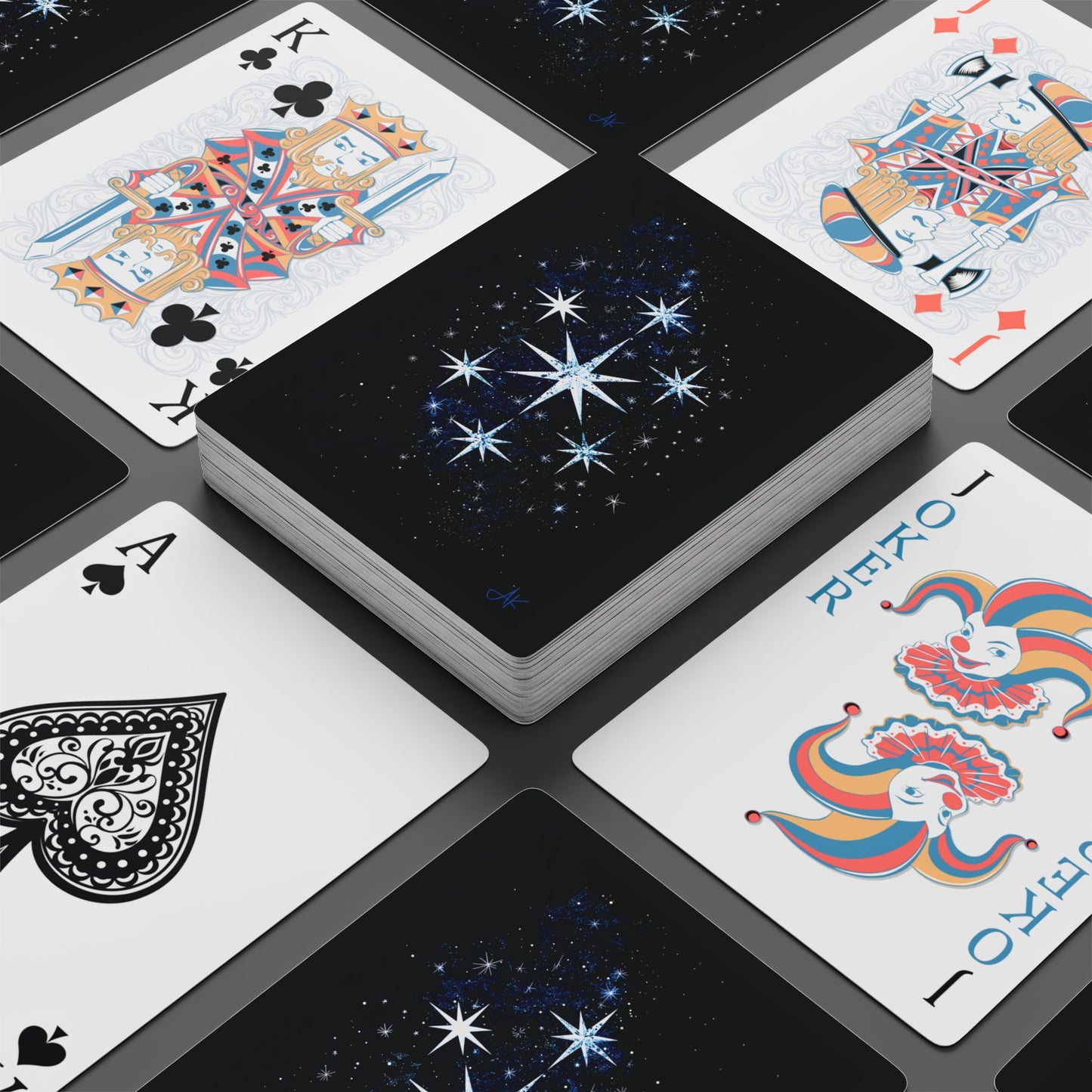 "Outback Nights", Playing Cards (70's Black)