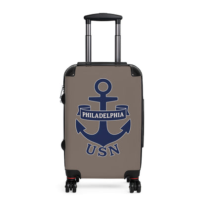 "USN Anchor", Suitcase (Tattletail Brown)
