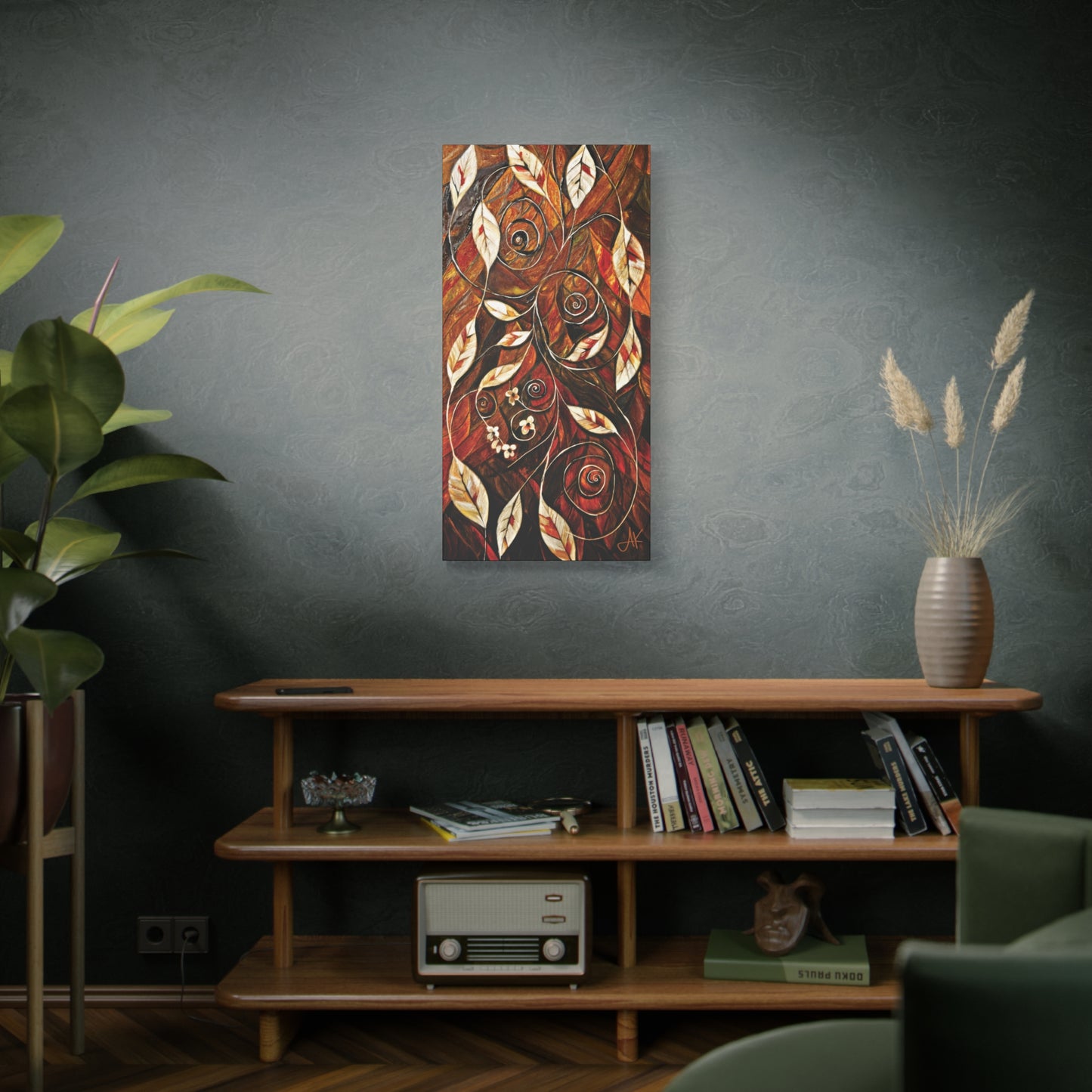 "Autumn Falls", Fine Art Matte Canvas, Stretched, 1.25"