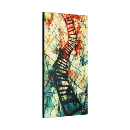 "Climb of the Eternal Soul", Stretched Classic Canvas Fine Art Print