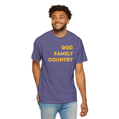 "God Family Country", Unisex T-shirt