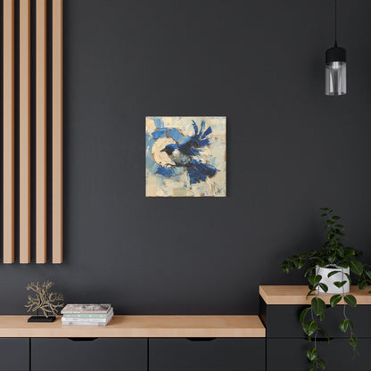 "Liberty Blue Bird", Fine Art Matte Canvas, Stretched, 1.25"