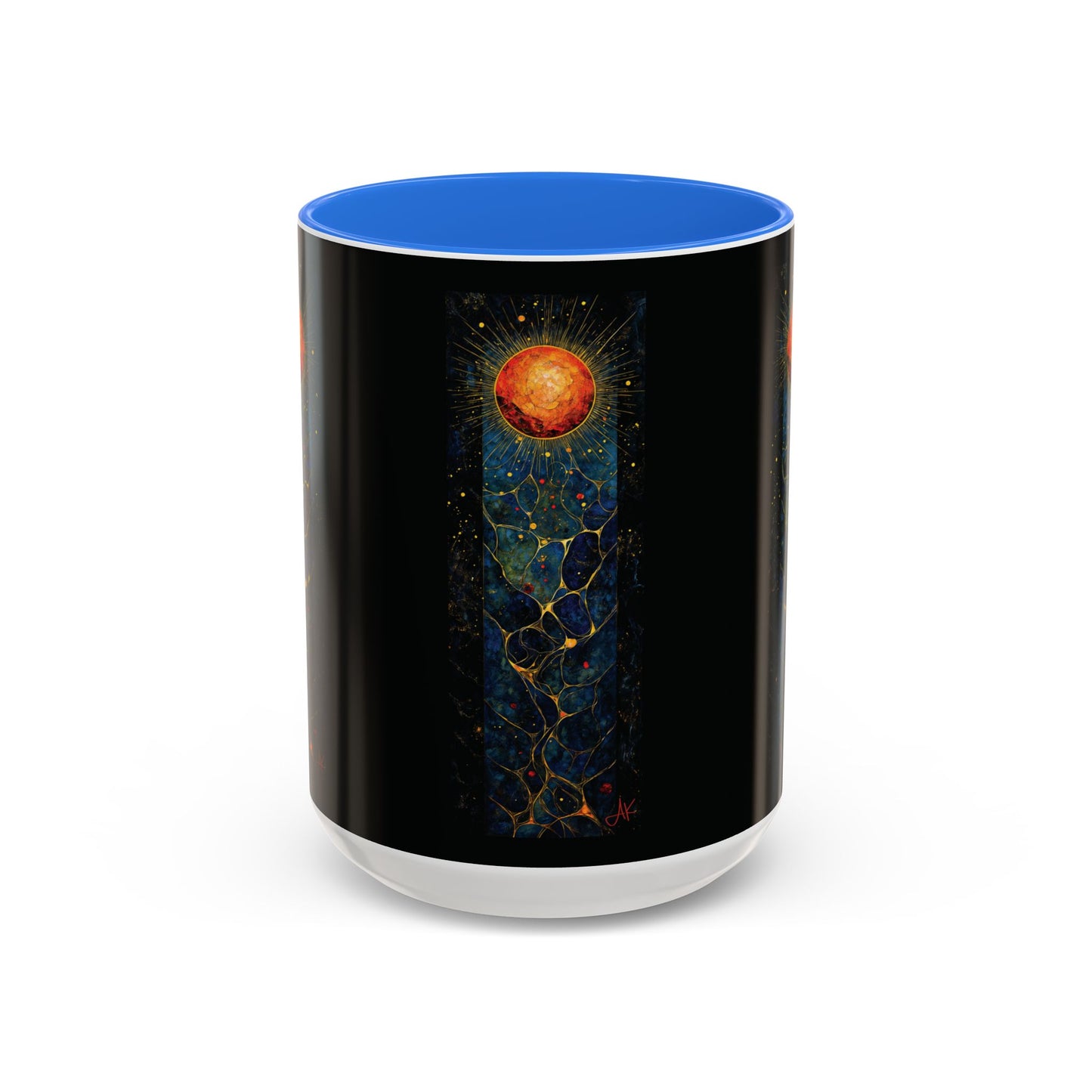 "The Living Light (John 8:12)", Colorful Mugs (11oz, 15oz)