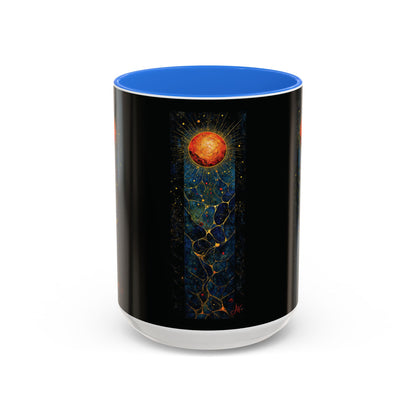 "The Living Light (John 8:12)", Colorful Mugs (11oz, 15oz)