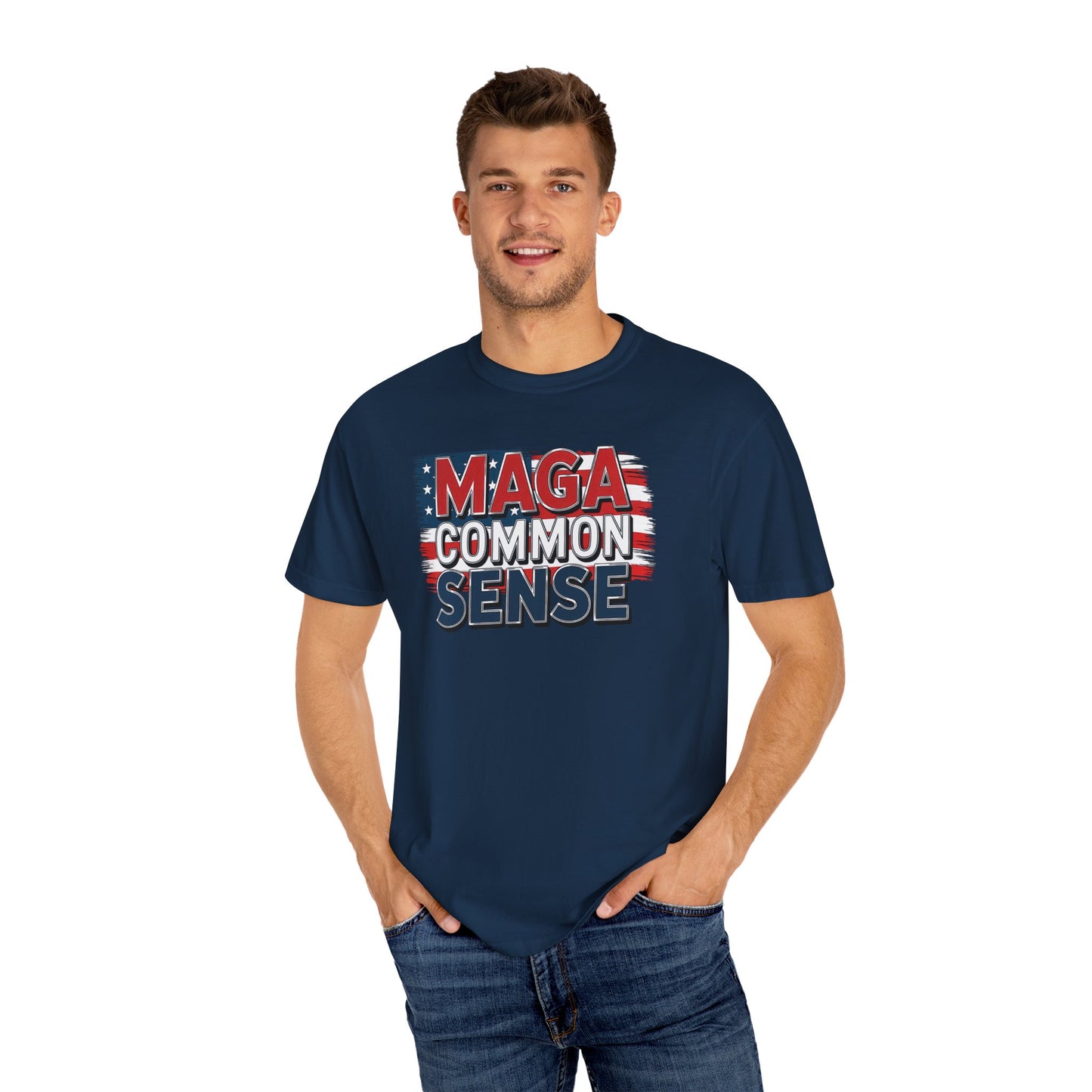 "MAGA Common Sense" #01, Unisex T-shirt