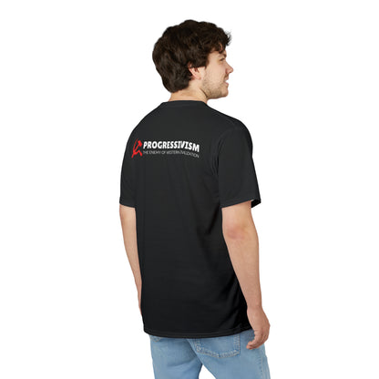 "Progressivism - Enemy of Western Civilization", Unisex Tee (Void Black)