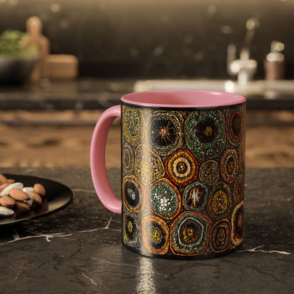 "Every Detail, His Design", Colorful Mugs (11oz, 15oz)