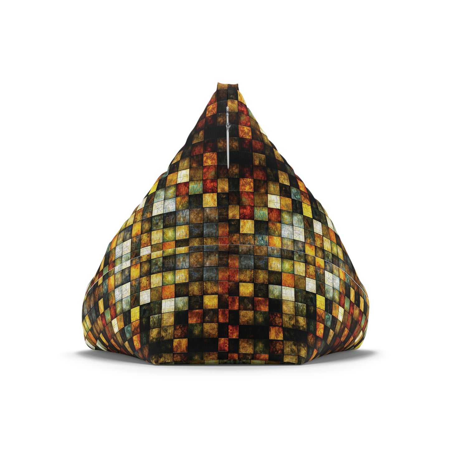 "Wood Block Pattern" #01, Bean Bag Chair Cover