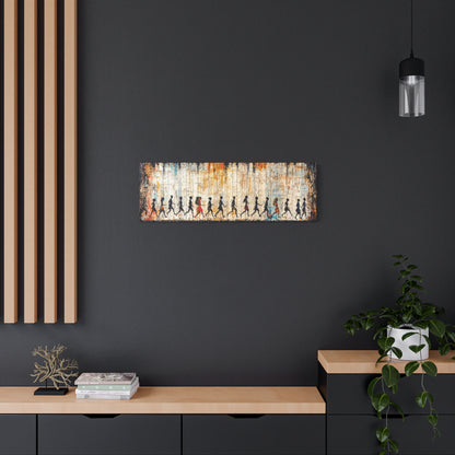 "Lockstep: Diversity Without Difference", Fine Art Matte Canvas, Stretched, 1.25"