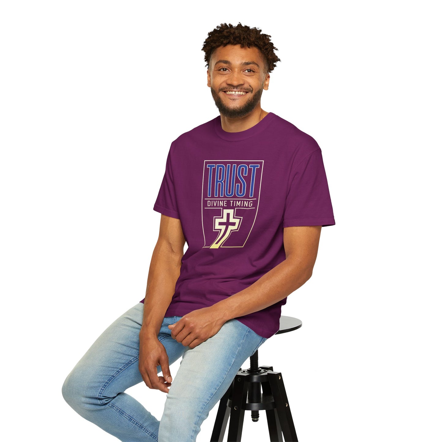 "Trust Divine Timing" #01, Unisex T-shirt
