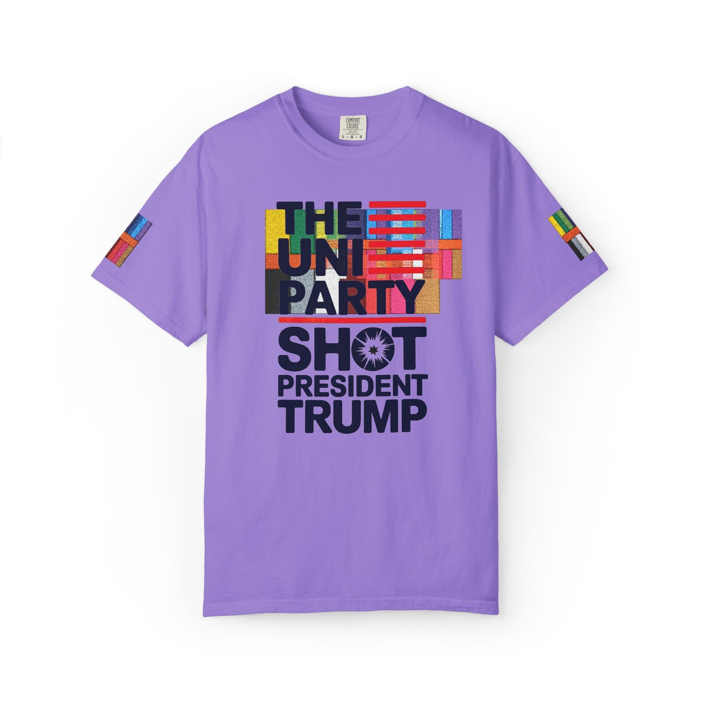 "The Uniparty Shot President Trump" #01, Unisex T-shirt