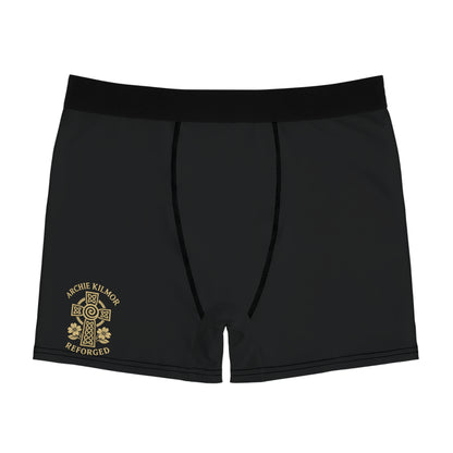"Archie Kilmor Cross - Reforged" #01, Men's Boxer Briefs (Moonless Black)
