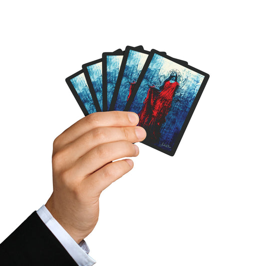 "Kilmor: Servant of Mary" Christian Fine Art Playing Cards (Void Black)