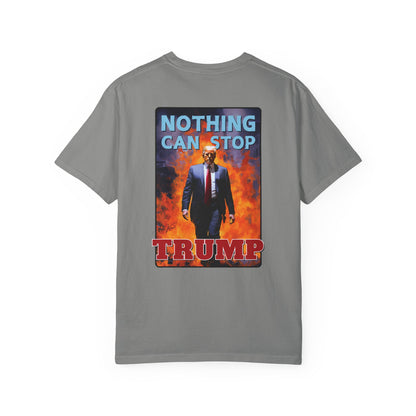 "Nothing Can Stop Trump", Unisex T-shirt (Light Colors)