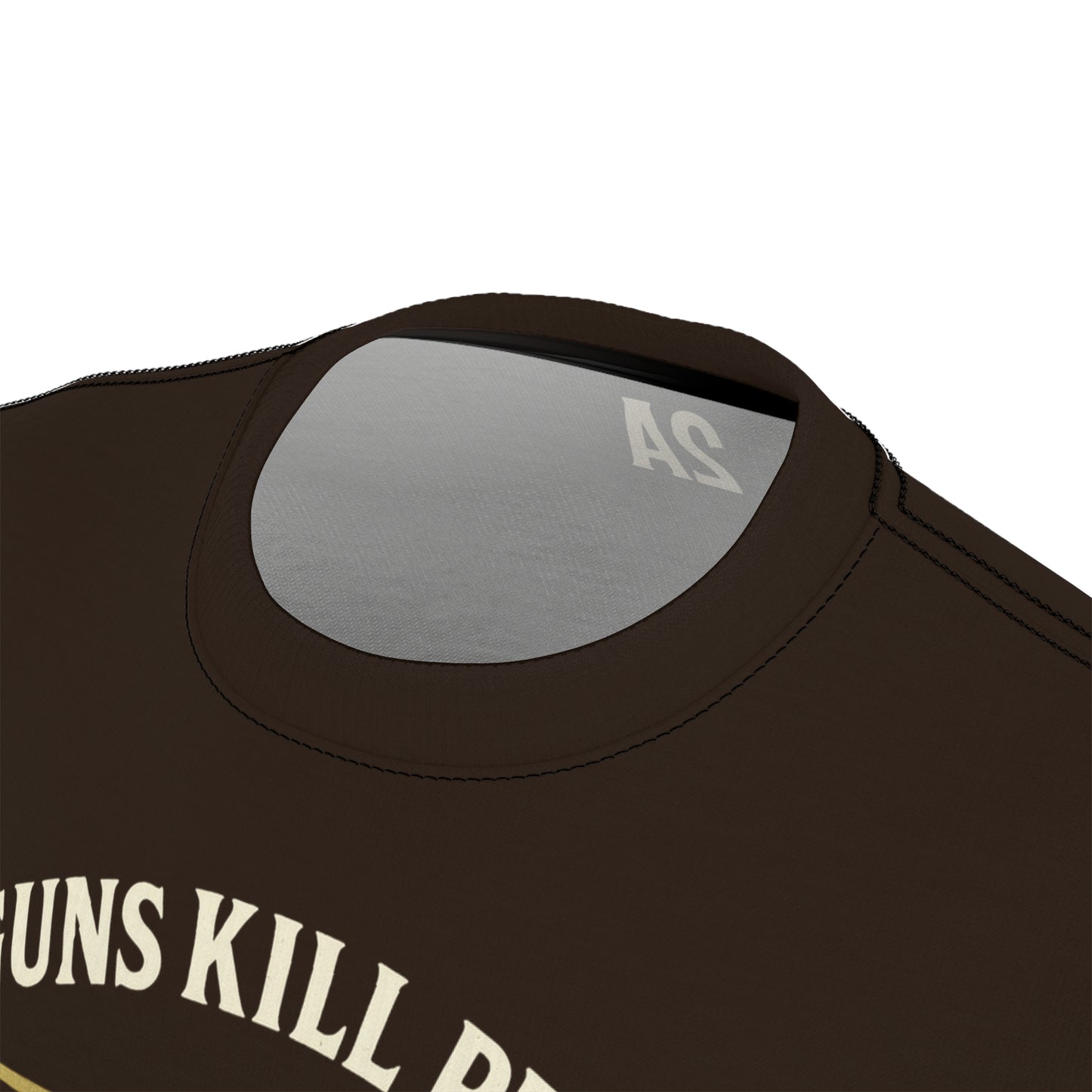 ''Forks Make You Fat", Unisex T-shirt (Peatshadow Brown)