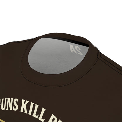 ''Forks Make You Fat", Unisex T-shirt (Peatshadow Brown)