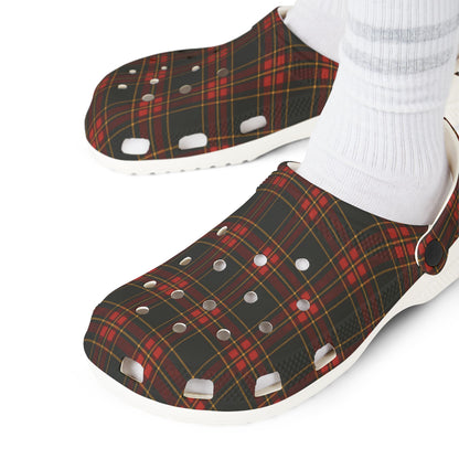 "Kilmor Gallóglach Tartan", Foam Rubber Clogs
