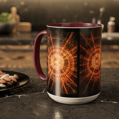 "His Light After Darkness", Colorful Mugs (11oz, 15oz)