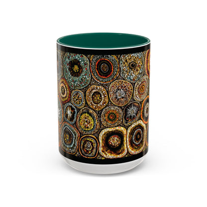 "Every Detail, His Design", Colorful Mugs (11oz, 15oz)