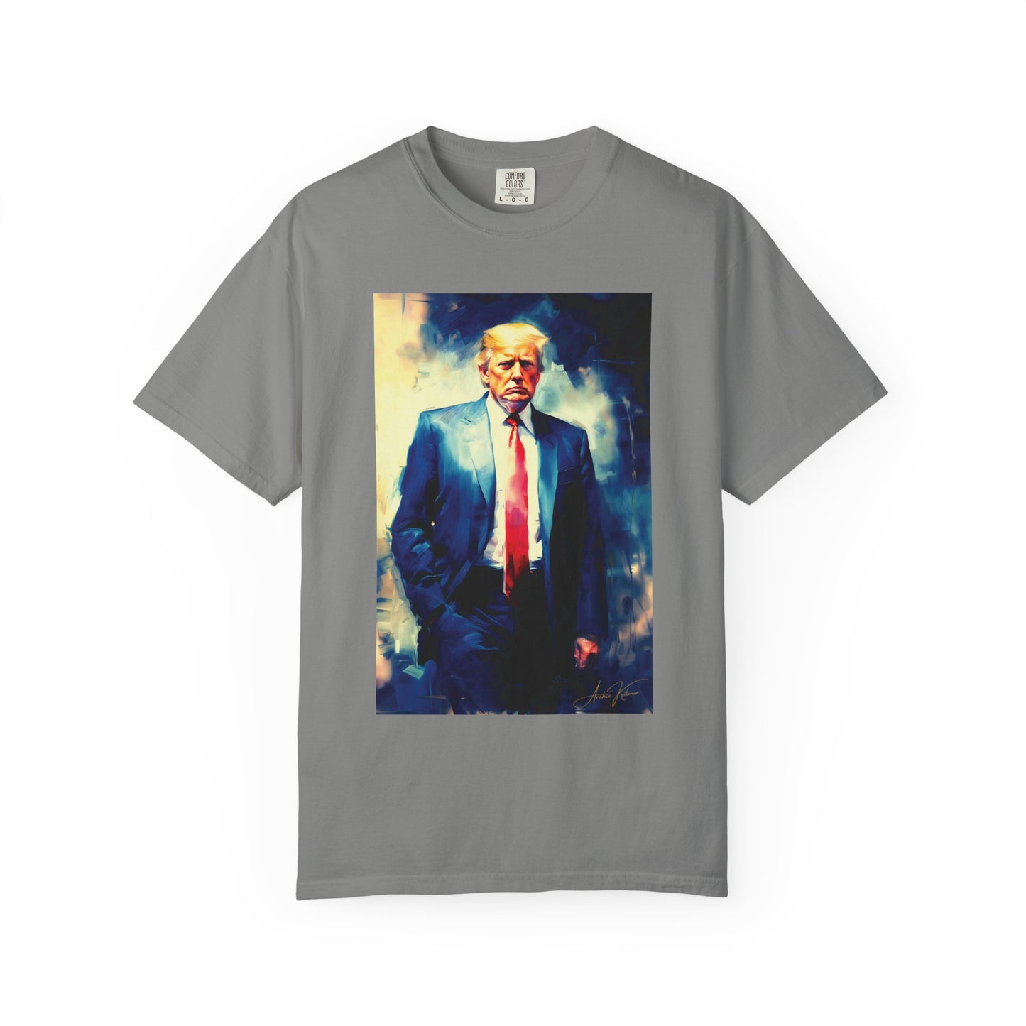 "Trump Portrait No. 6", Unisex T-shirt (Light Colors)