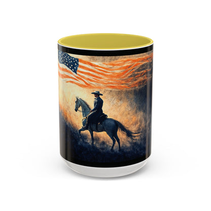 "Liberty under God", Colorful Mugs (11oz, 15oz)