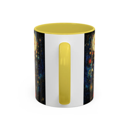 "Ancient Connection to God", Colorful Mugs (11oz, 15oz)
