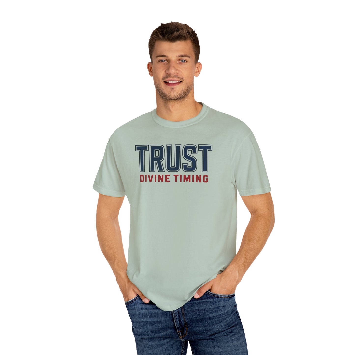 "Trust Divine Timing" #02, Unisex T-shirt