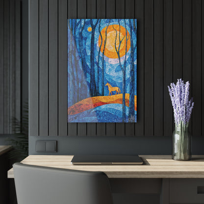 "Bathing in Early Morning's Light", Fine Art Acrylic Wall Prints (French Cleat Hanging)