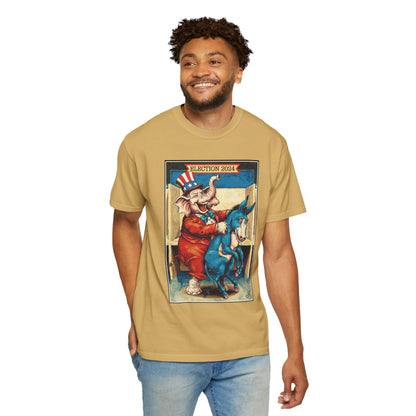 "MAGA Spanked the Donkeys 2024", Unisex T-shirt (Light Colors)