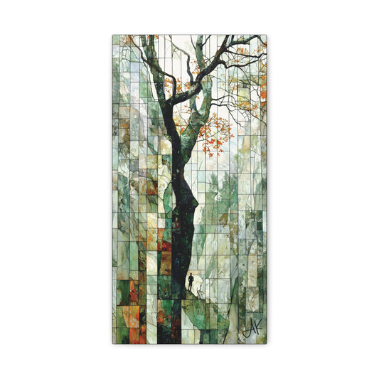 "She Who Will Color the World", Fine Art Matte Canvas, Stretched, 1.25"