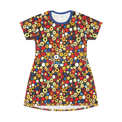 "Bits and Bobs", T-Shirt Dress (True Blue Collar)