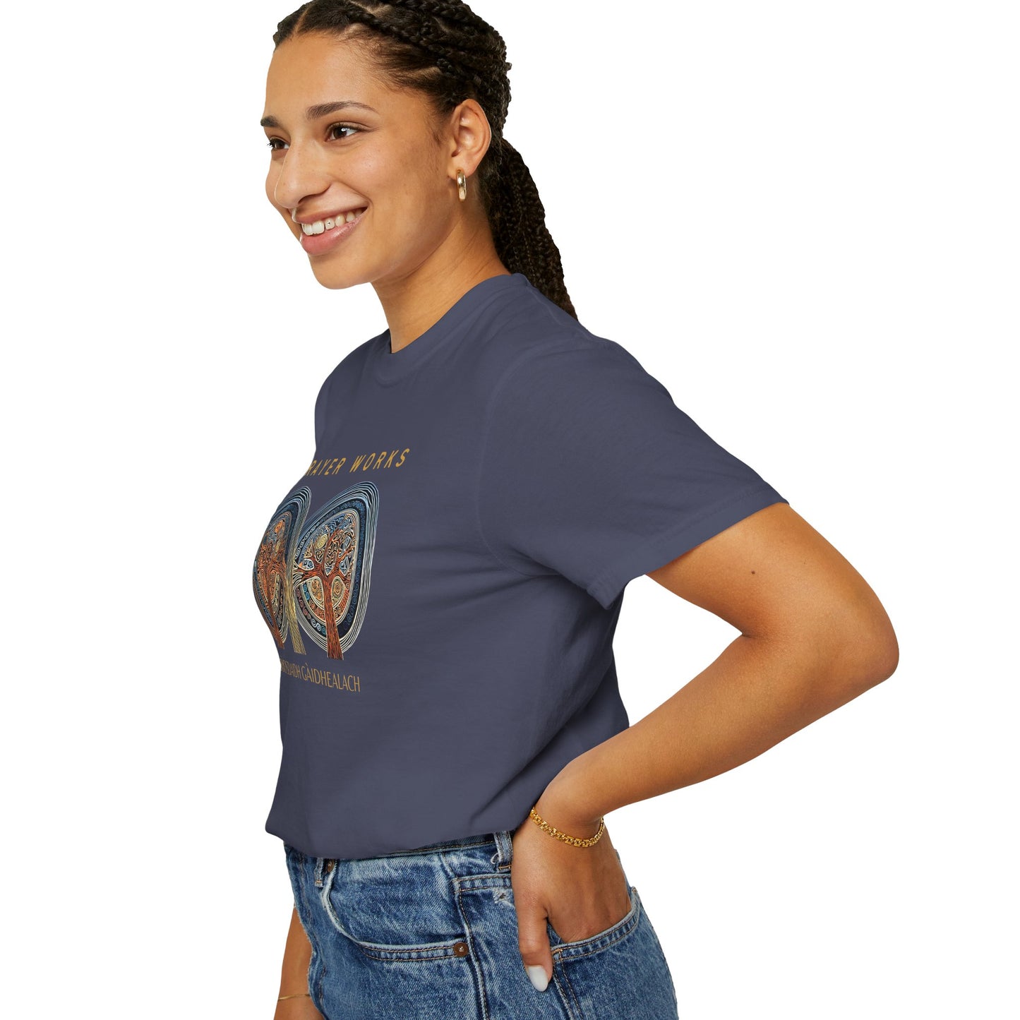 "Prayer Works - Criosdaidh Gàidhealach", Unisex T-shirt