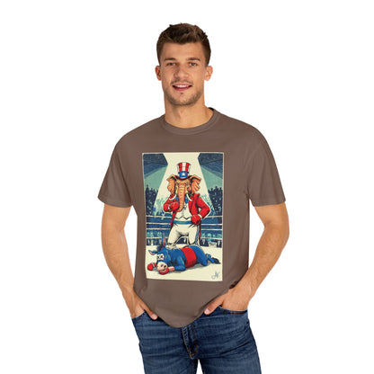 "Brutal Woke Knockout 2024", Unisex T-shirt (Light Colors)