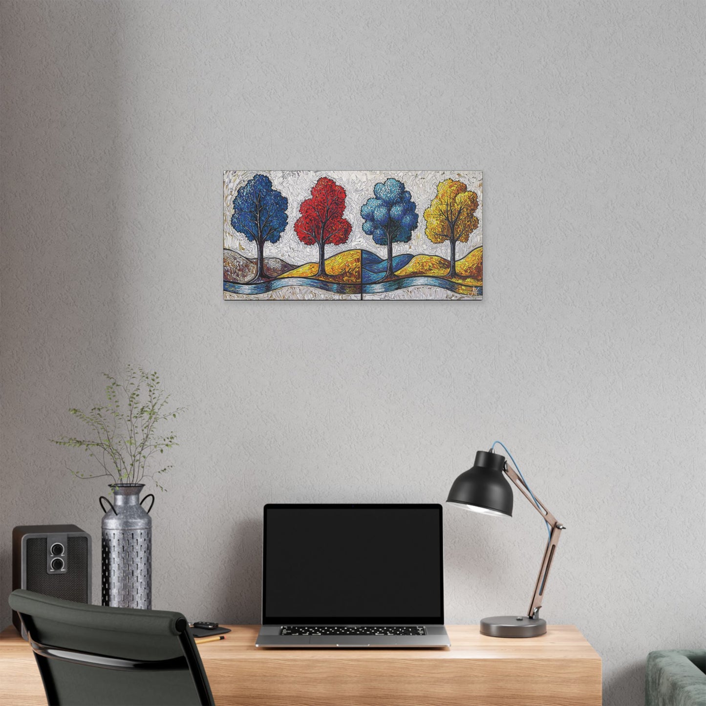 "Kedron Brook", Stretched Classic Canvas Fine Art Print