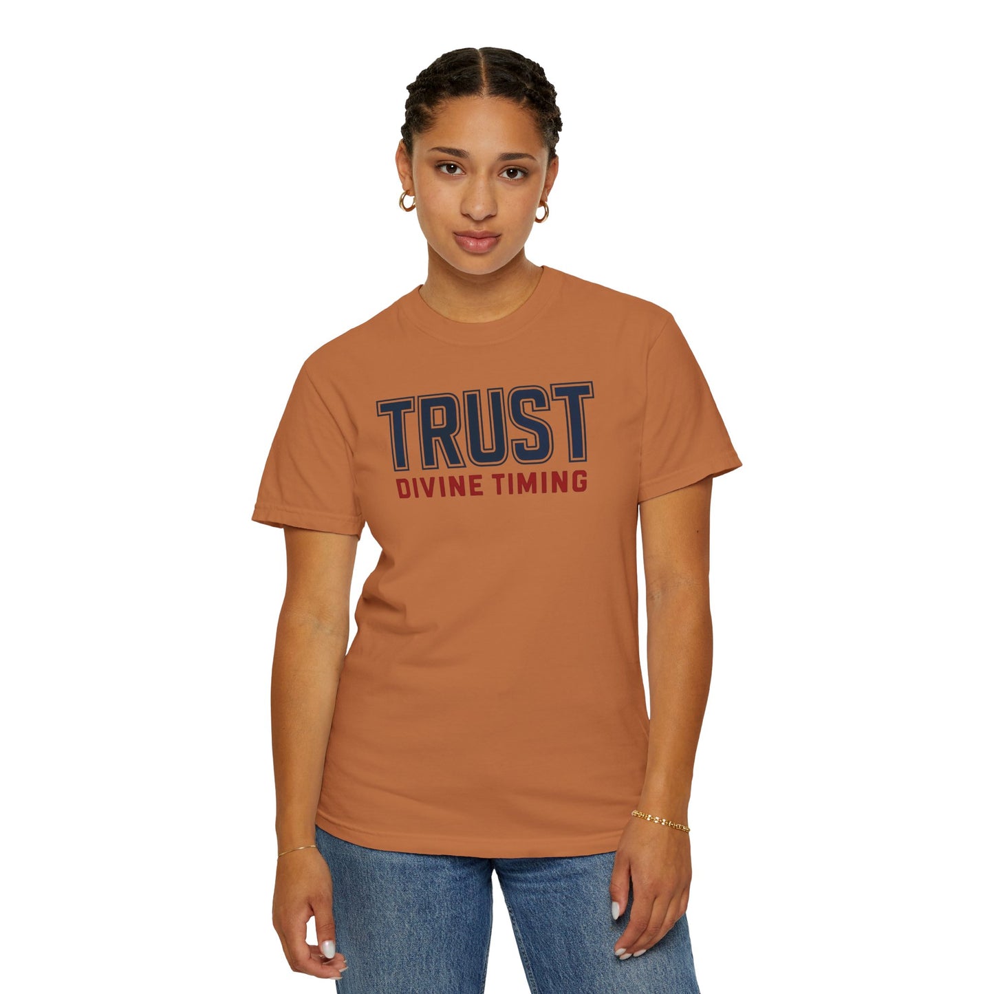 "Trust Divine Timing" #02, Unisex T-shirt