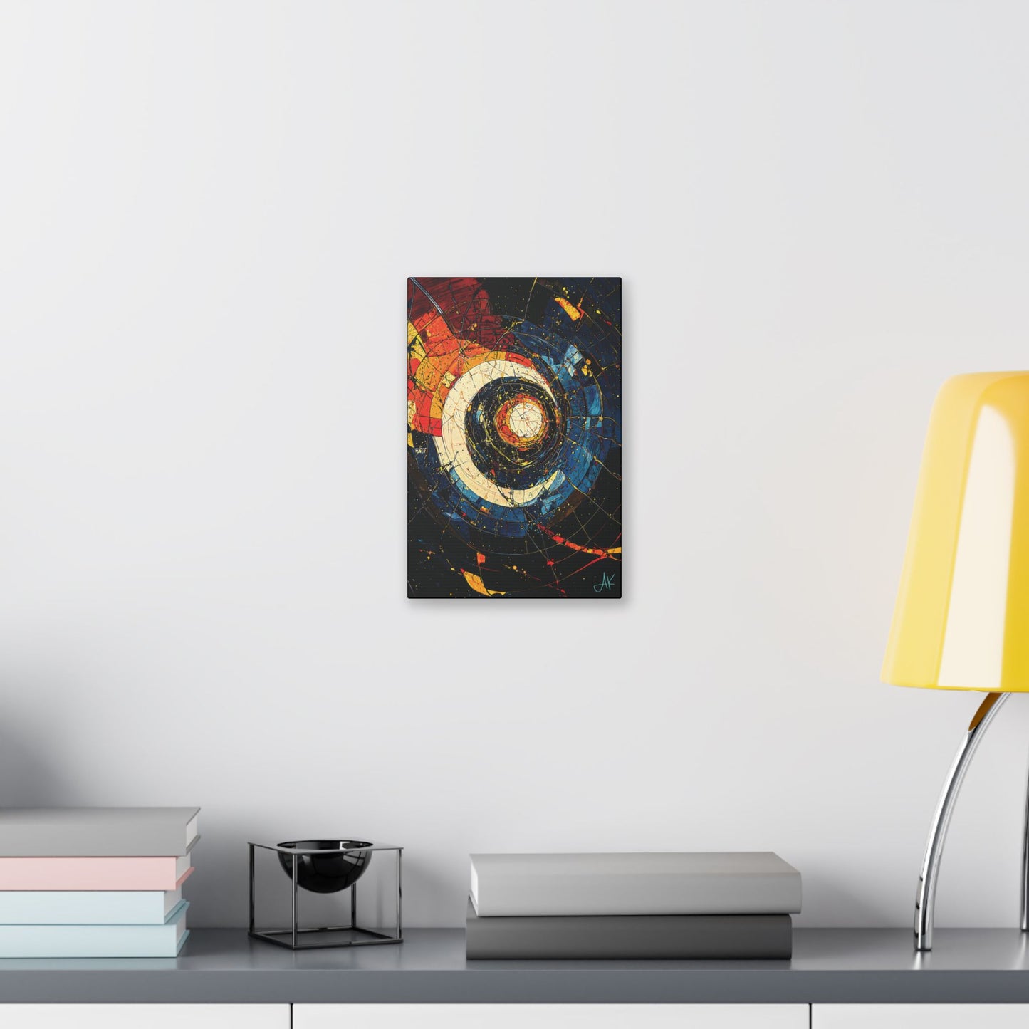 "Shatterdawn Vortex", Stretched Classic Canvas Fine Art Print