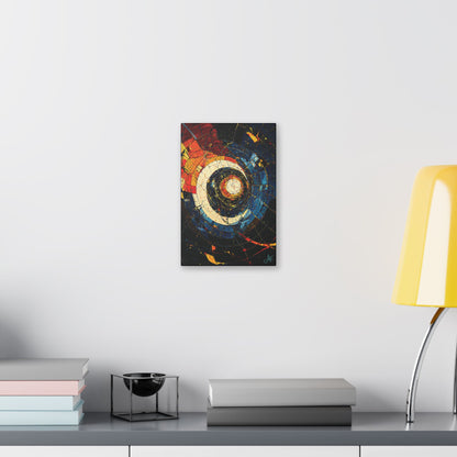 "Shatterdawn Vortex", Stretched Classic Canvas Fine Art Print