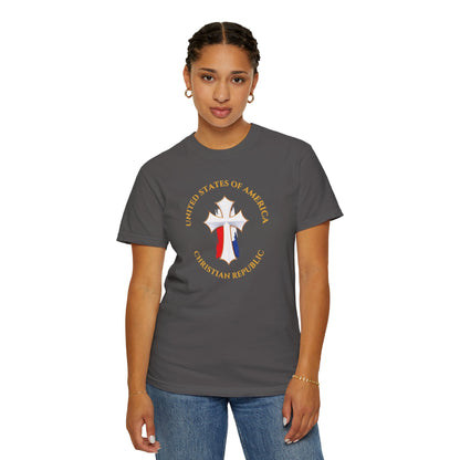 "USA - Christian Republic" #12, Unisex T-shirt