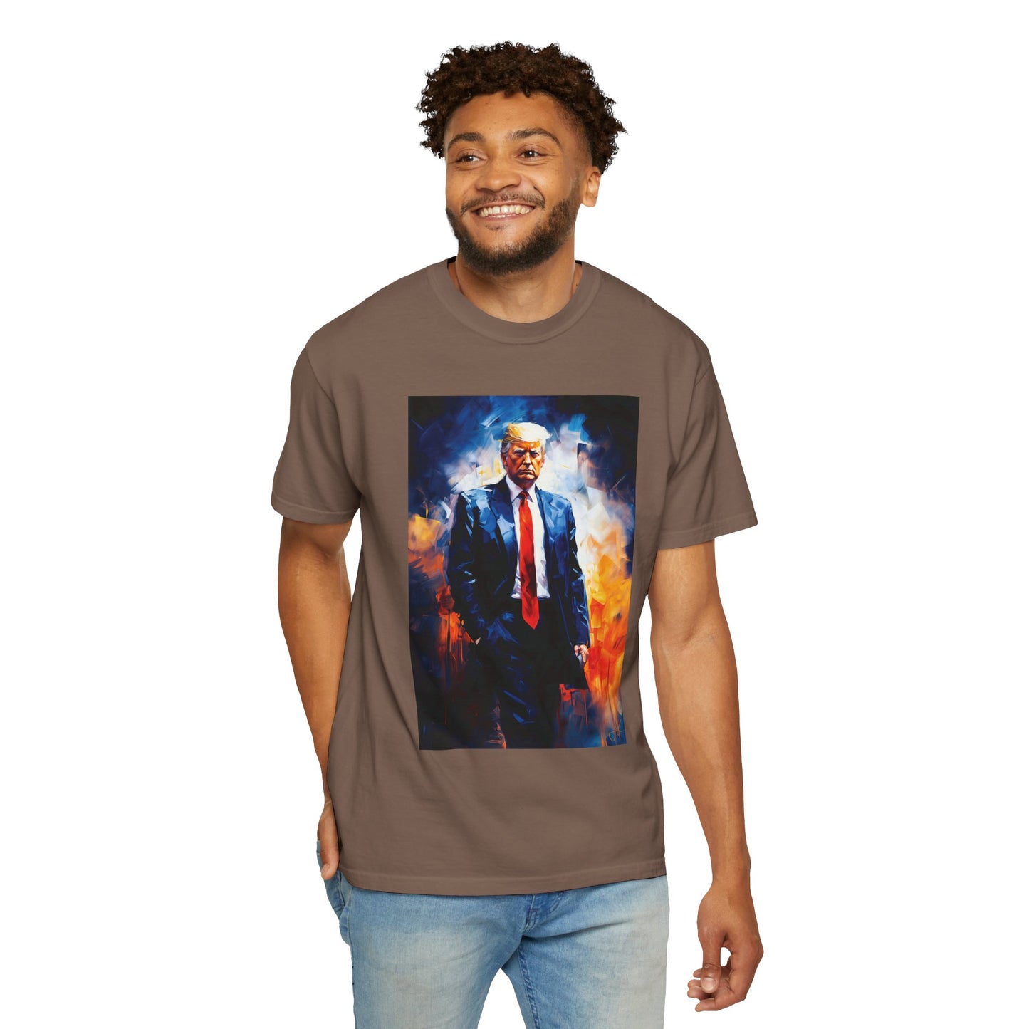 "Trump Portrait" #22, Unisex T-shirt (Light Colors)