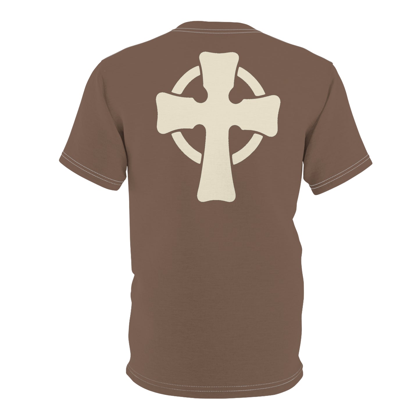 "Retro Jesus", Unisex T-shirt (Clove Brown)
