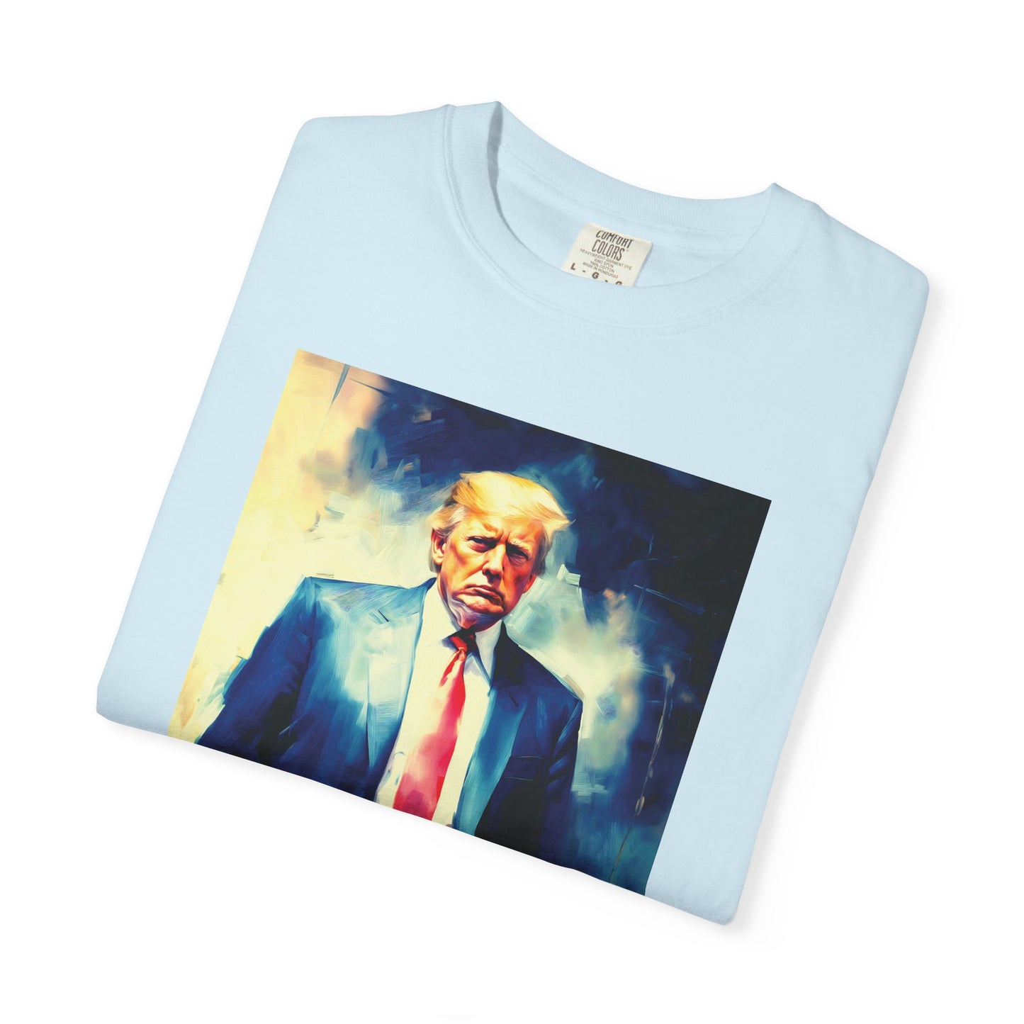 "Trump Portrait No. 6", Unisex T-shirt (Light Colors)