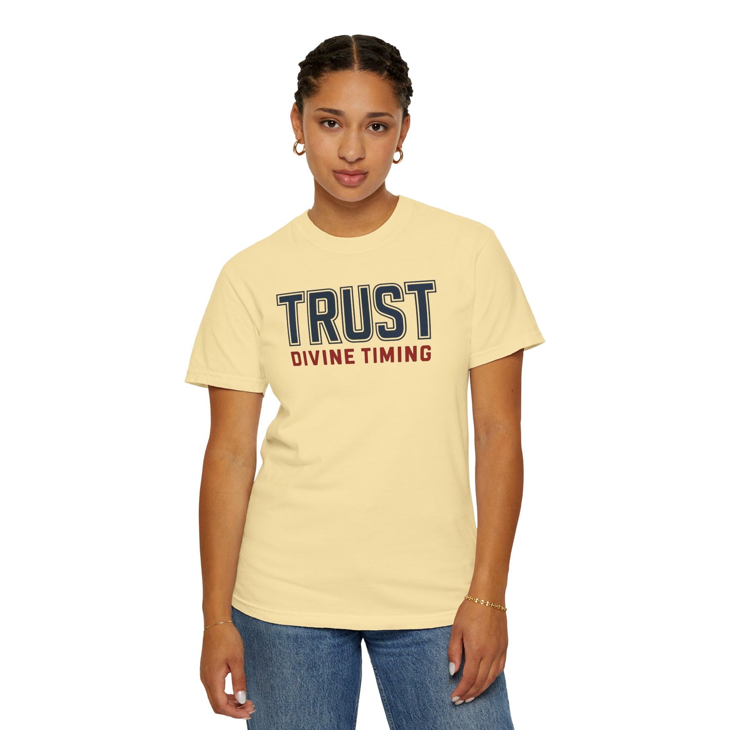 "Trust Divine Timing" #02, Unisex T-shirt