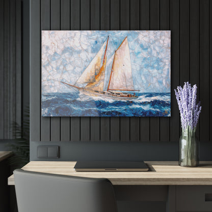 "Echoes of Ancestral Sea Lords", Fine Art Acrylic Wall Prints (French Cleat Hanging)