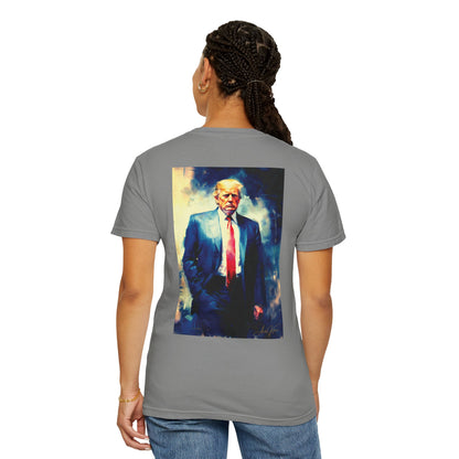 "Trump Portrait No. 6", Unisex T-shirt (Light Colors)