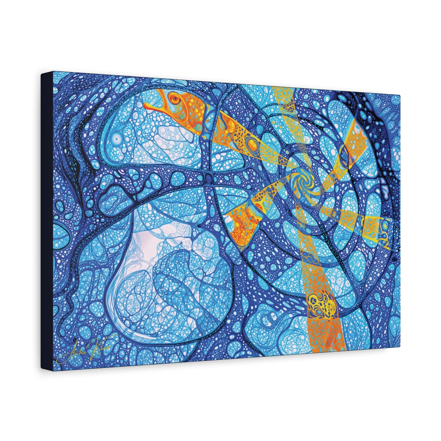 "Gaelic Sea People", Fine Art Print on Matte Canvas