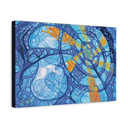 "Gaelic Sea People", Fine Art Print on Matte Canvas