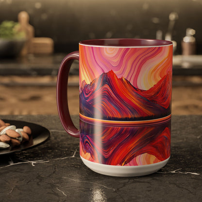 "For In Him All Things Were Created" Colossians 1:16 (NIV), Colorful Mugs (11oz & 15oz)