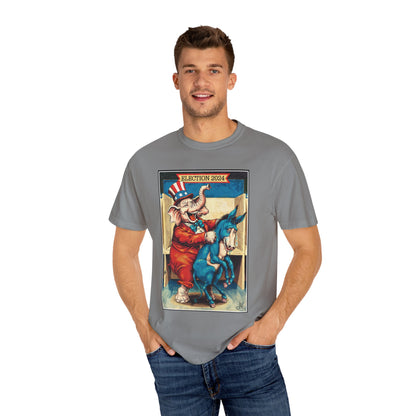 "MAGA Spanked the Donkeys 2024", Unisex T-shirt (Light Colors)