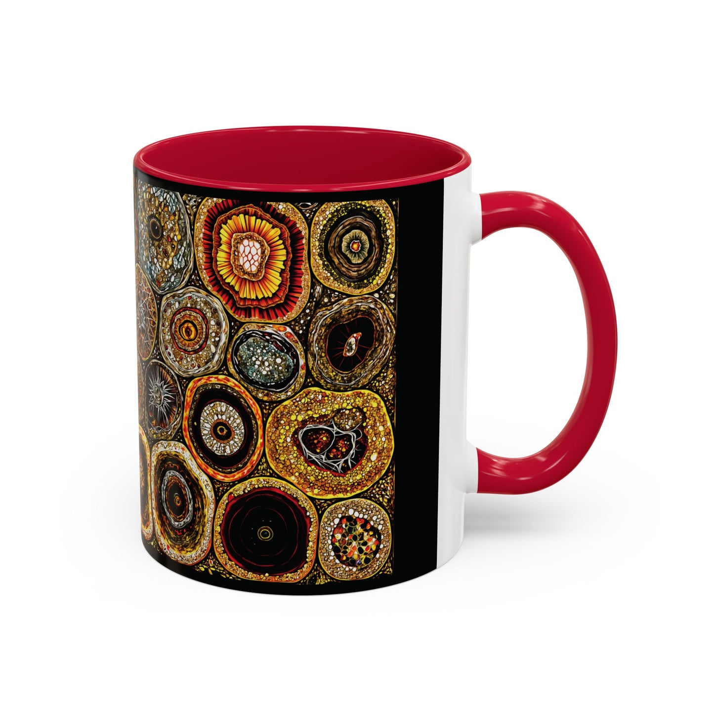 "Every Detail, His Design", Colorful Mugs (11oz, 15oz)